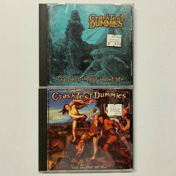 Crash Test Dummies 2 CD Lot - The Ghosts That Haunt Me / God Shuffled His Feet - Picture 1 of 3